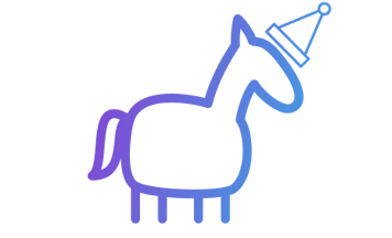 Digital skills gap unicorn graphic